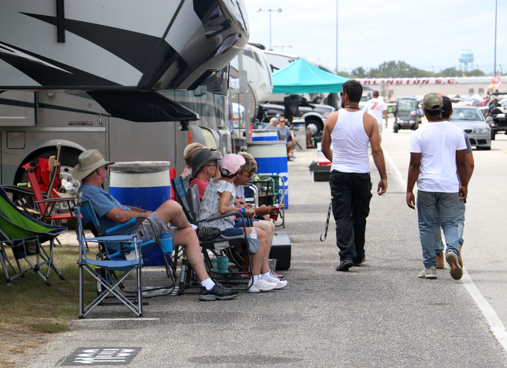 Darlington Infield Sunday